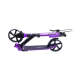 Самокат 2-колесный Sigma 200 мм, ручной тормоз, черный/фиолетовый